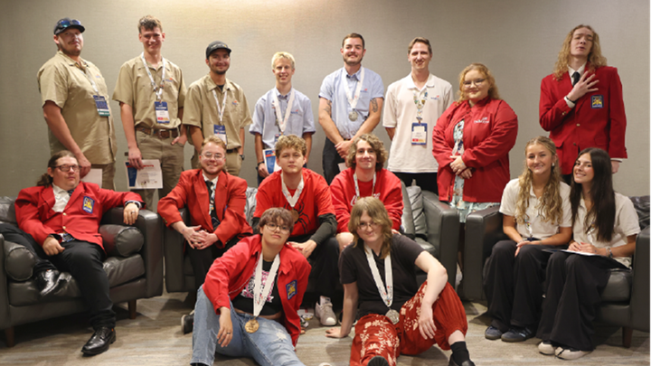 Davis Tech students bring home 5 medals from SkillsUSA National Leadership Conference