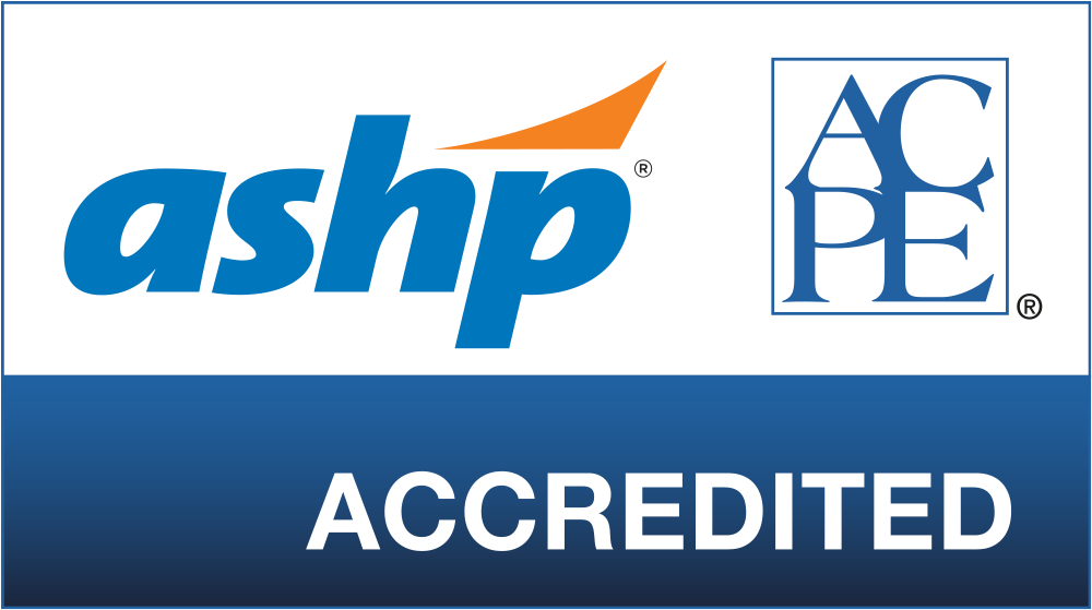ASHP ACPE accredited logo