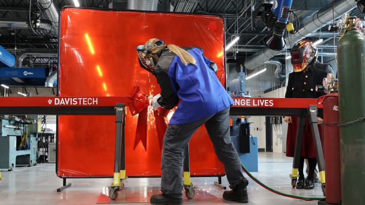 More Space, More Opportunity: Davis Tech Doubles Welding Training Capacity